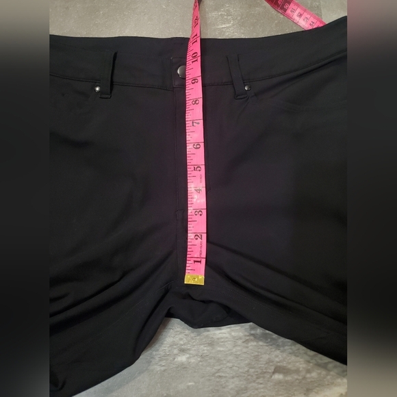 Lululemon ABC Slim *Warpstreme. Black. 27" Inseam. Men Size 32. - Picture 12 of 14